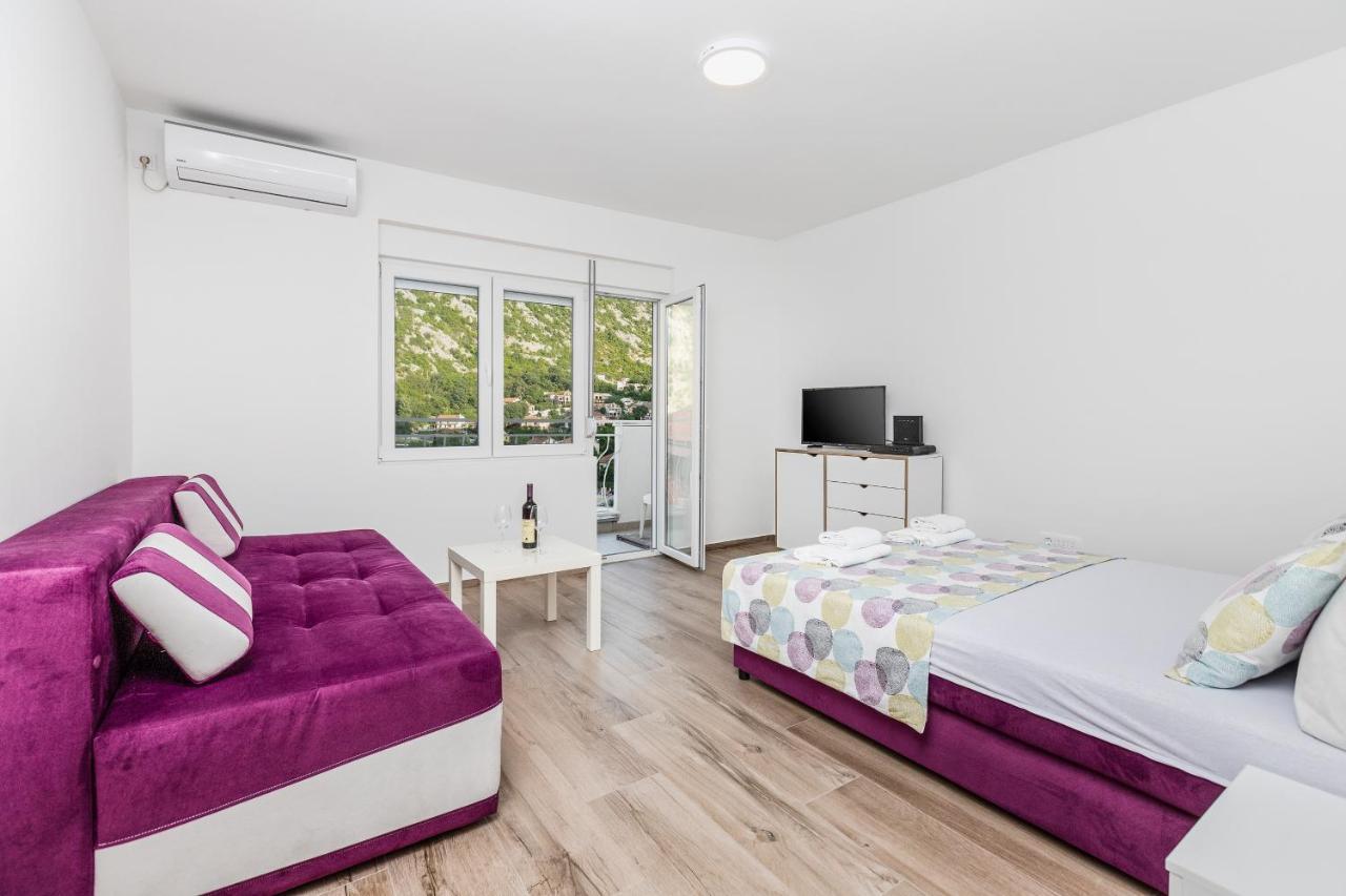 Studio Apartman Scardona Котор Екстериор снимка